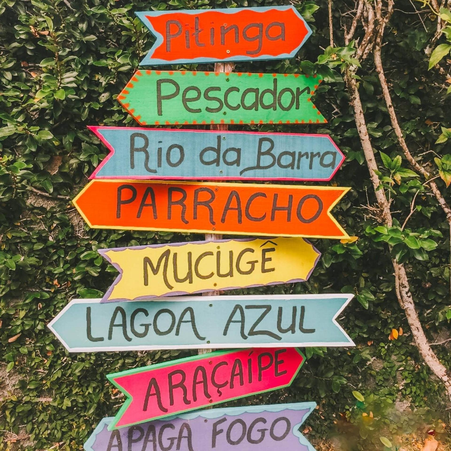 Parador 7 Bangalo, Praia Do Parracho, 1,0 Km Da Rua Mucuge Πόρτο Σεγκούρο Εξωτερικό φωτογραφία