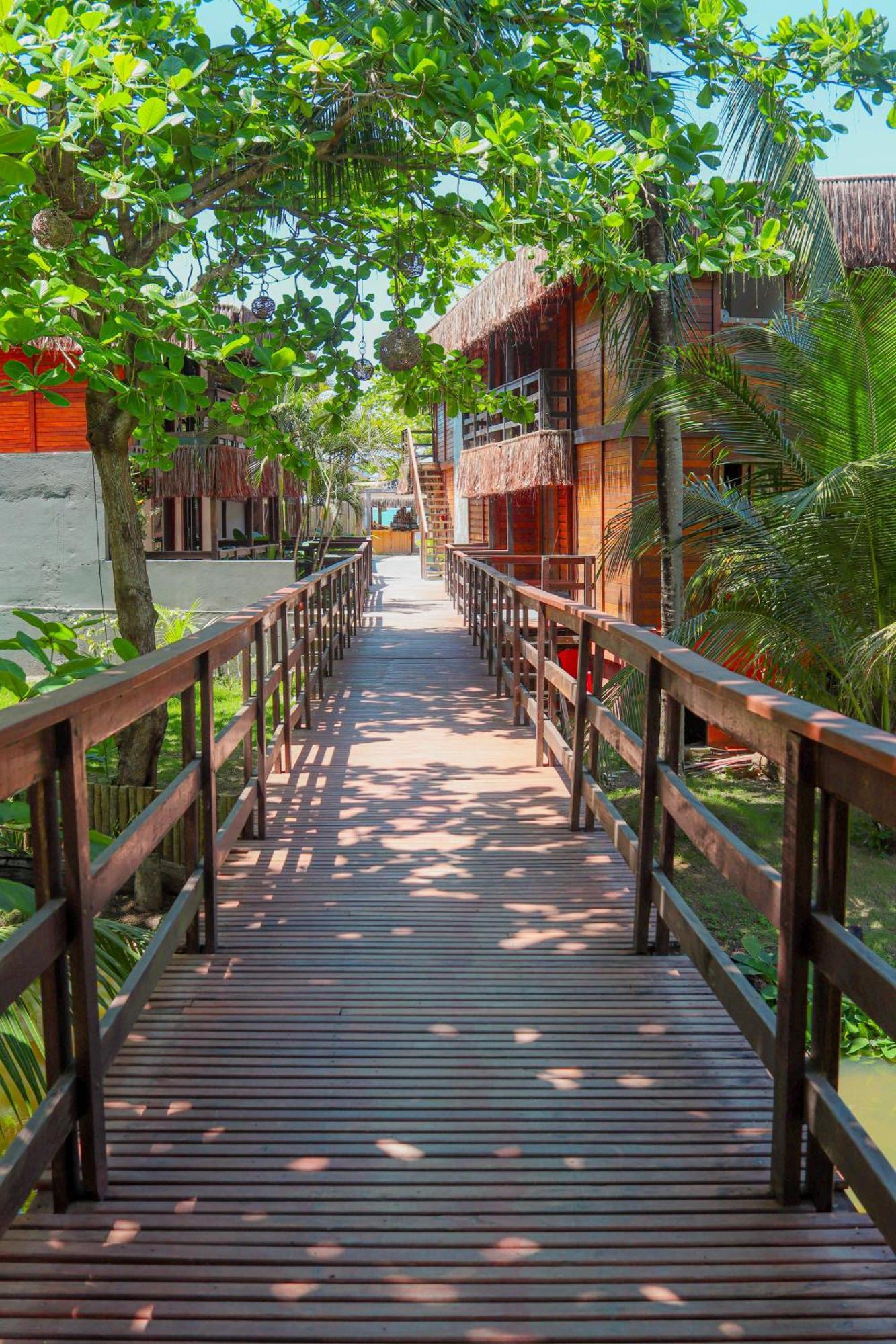 Parador 7 Bangalo, Praia Do Parracho, 1,0 Km Da Rua Mucuge Πόρτο Σεγκούρο Εξωτερικό φωτογραφία