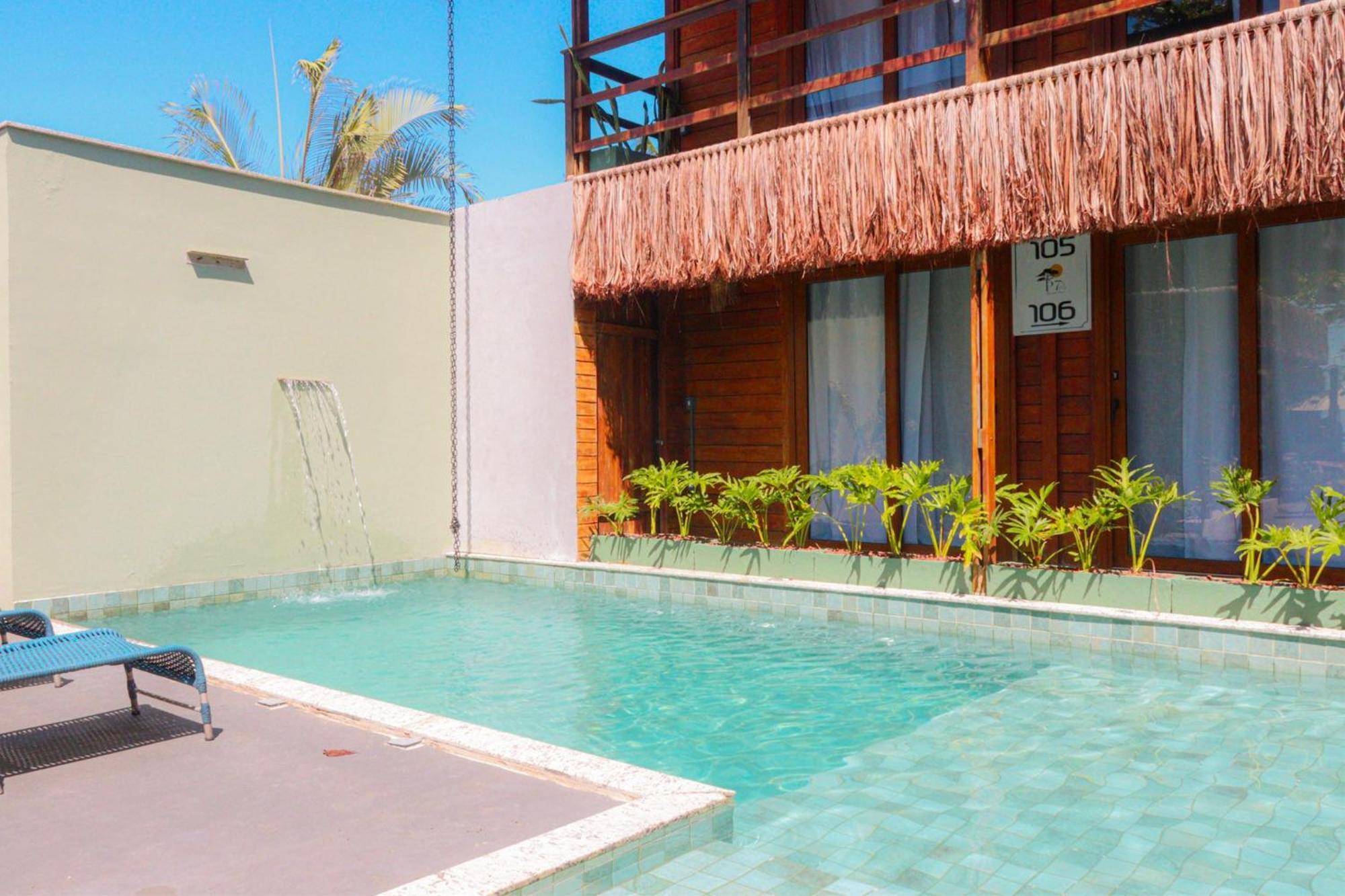 Parador 7 Bangalo, Praia Do Parracho, 1,0 Km Da Rua Mucuge Πόρτο Σεγκούρο Εξωτερικό φωτογραφία