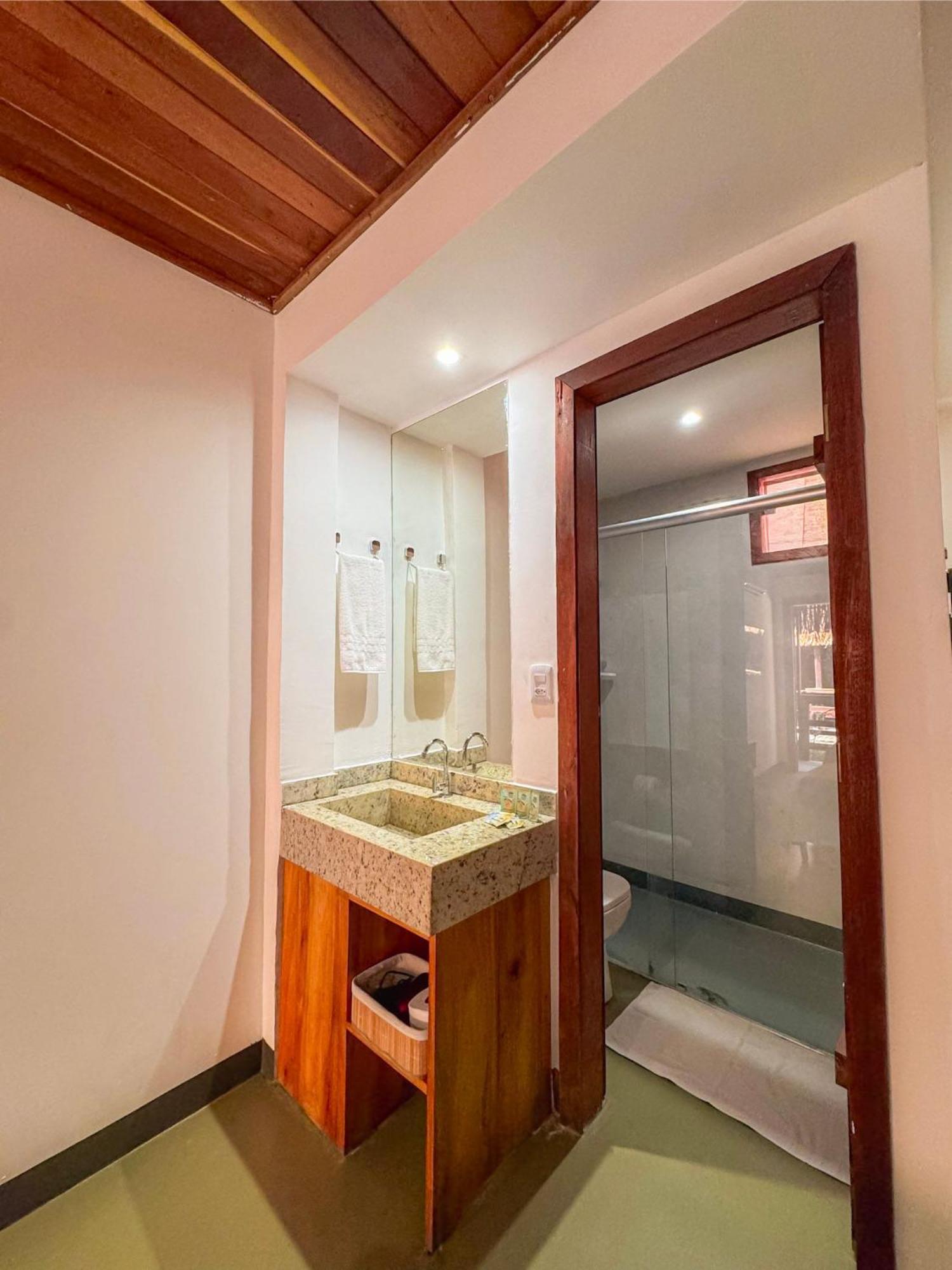 Parador 7 Bangalo, Praia Do Parracho, 1,0 Km Da Rua Mucuge Πόρτο Σεγκούρο Εξωτερικό φωτογραφία